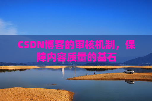 CSDN博客的审核机制，保障内容质量的基石